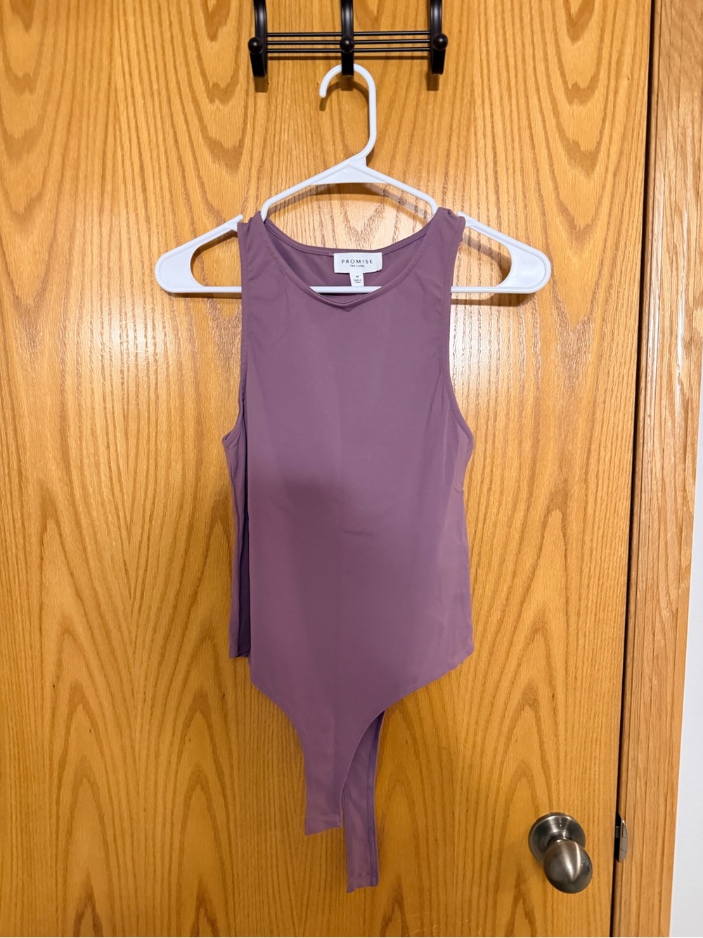 Promise Dusty Mauve Scoop Neck Sleeveless Top